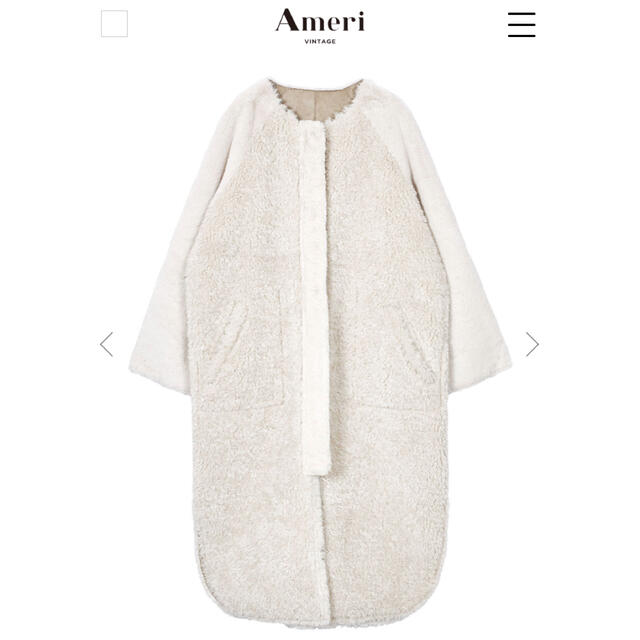 受注可Ameri VINTAGE - Ameri VINTAGE リバーシブル ボアコートの通販