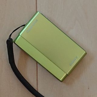 ソニー(SONY)のSONY☆Cyber-shot☆サイバーショット☆DSC-T77 グリーン(コンパクトデジタルカメラ)