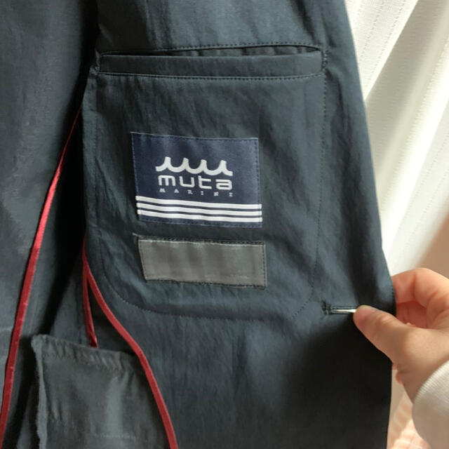 ムータ 撥水ストレッチジャケット上下セット黒 メンズのジャケット/アウター(テーラードジャケット)の商品写真