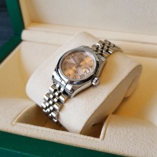 ロレックス(ROLEX)の【美品】ロレックス オイスターパーペチュアルデイトジャスト(腕時計)