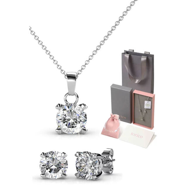 SWAROVSKI(スワロフスキー)のスワロフスキーアクセサリー　しゅり様専用 レディースのアクセサリー(ネックレス)の商品写真