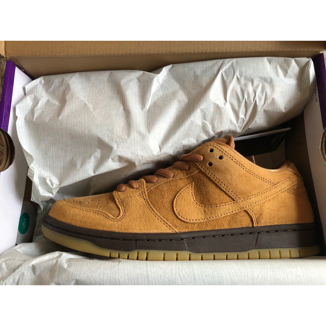 US9 NIKE SB DUNK LOW PRO ”WHEAT MOCHA”