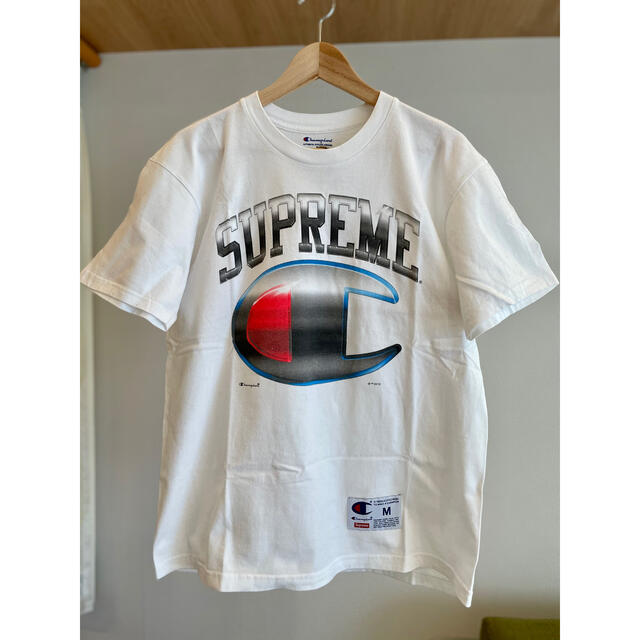 Supreme(シュプリーム)の【Mサイズ】Supreme Champion Chrome S/S Top メンズのトップス(Tシャツ/カットソー(半袖/袖なし))の商品写真