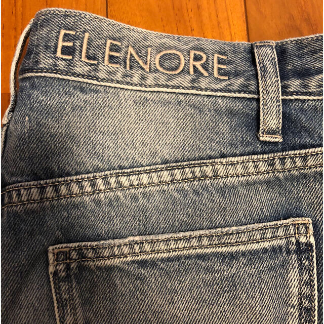 rienda(リエンダ)のELENORE  ハイウエストダメージジーンズ レディースのパンツ(デニム/ジーンズ)の商品写真