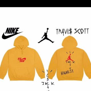nike travis Scott パーカー Lサイズ