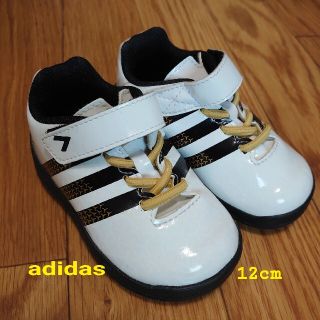 アディダス(adidas)の【専用】【未使用】adidas ベビー キッズ 靴 スニーカー 12cm(スニーカー)