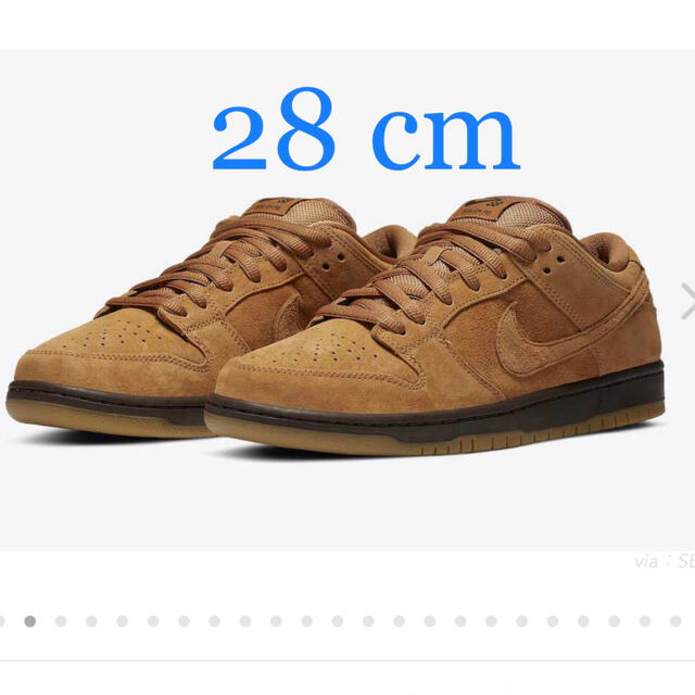 NIKE - NIKE SB DUNK LOW PRO WHEAT MOCHA 28 cmの通販 by thumb0011's  shop｜ナイキならラクマ