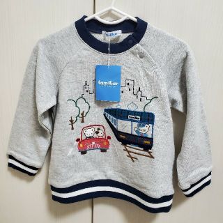 ファミリア(familiar)のfamiliar*新品トレーナー90(Tシャツ/カットソー)