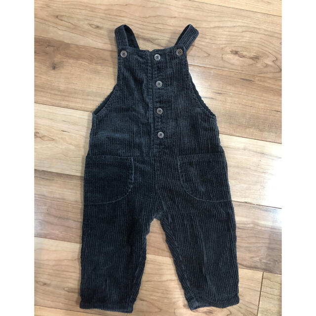 ZARA KIDS(ザラキッズ)のZARAベビー　サロペット　コーデュロイ キッズ/ベビー/マタニティのベビー服(~85cm)(パンツ)の商品写真