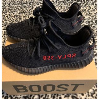 アディダス(adidas)のYEEZYBOOST 350 V2 CORE BLACK / SOLAR RED(スニーカー)