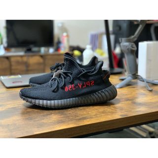 アディダス(adidas)のYeezy boost 350 v2 BLACK-RED(スニーカー)