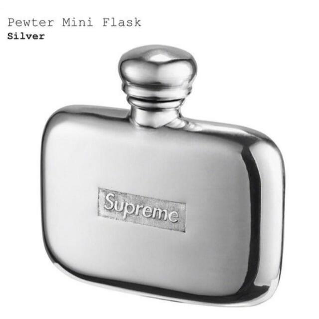 supreme シュプリーム Pewter Mini Flask