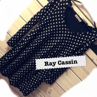 レイカズン(RayCassin)のドットワンピース(ひざ丈ワンピース)