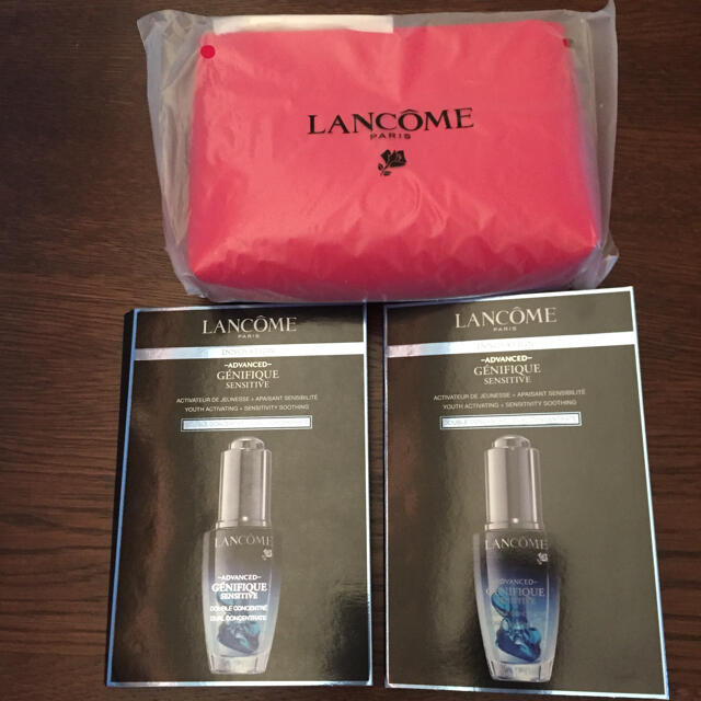 LANCOME(ランコム)のランコム ポーチ サンプル付き コスメ/美容のキット/セット(サンプル/トライアルキット)の商品写真