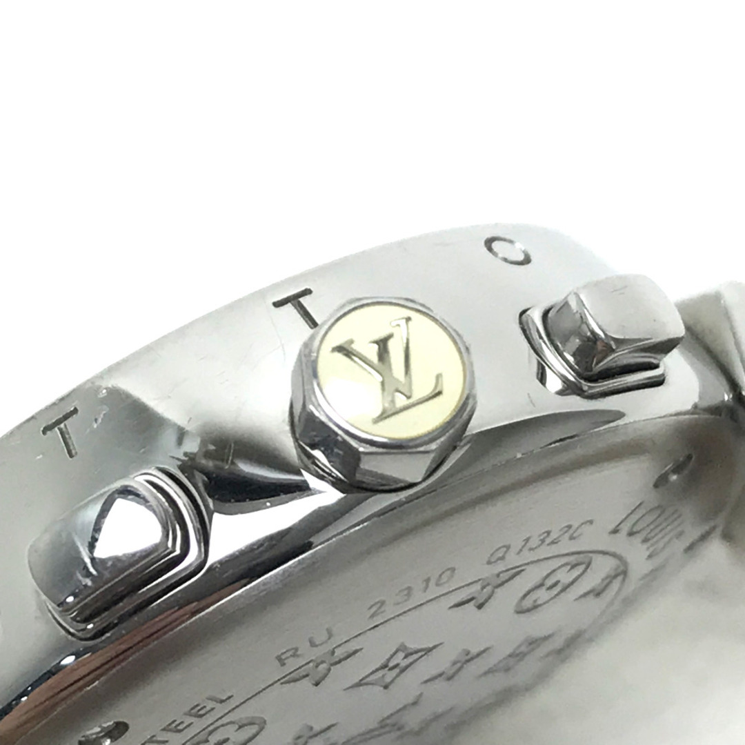 LOUIS VUITTON(ルイヴィトン)のルイヴィトン LOUIS VUITTON ラブリーカップMM Q132C タンブール 腕時計 SS シルバー レディースのファッション小物(腕時計)の商品写真