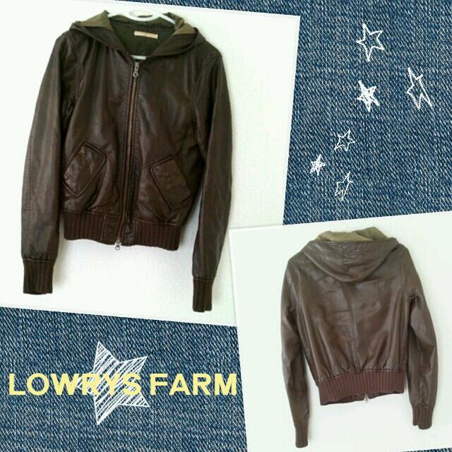 LOWRYS FARM(ローリーズファーム)の送込★LOWRYS♡ﾚｻﾞｰﾌﾞﾙｿﾞﾝ レディースのジャケット/アウター(ブルゾン)の商品写真