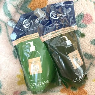 ロクシタン(L'OCCITANE)の【新品未使用】ロクシタンシャンプーコンディショナーレフィル(シャンプー/コンディショナーセット)