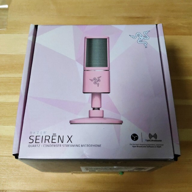 Razer Seiren X Quartz Pink 配信マイク　ピンク