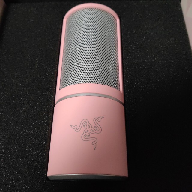 Razer Seiren X Quartz Pink 配信マイク　ピンク 1