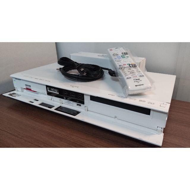 SHARP - 684◆シャープ BD-W560SW ホワイト! 純正新品リモコン 2番組同時録