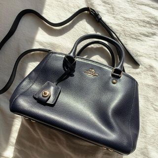 コーチ(COACH)のcoach💗ネイビーバッグ(ショルダーバッグ)