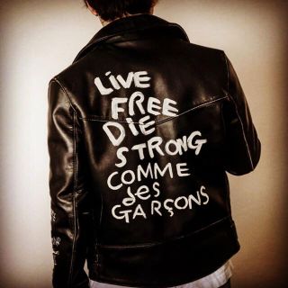 コムデギャルソン(COMME des GARCONS)のCOMME des GARCONS × Lewis Leathers ライダース(ライダースジャケット)