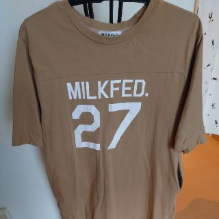 ミルクフェド(MILKFED.)のMILKFED ロング T シャツワンピース(ロングワンピース/マキシワンピース)