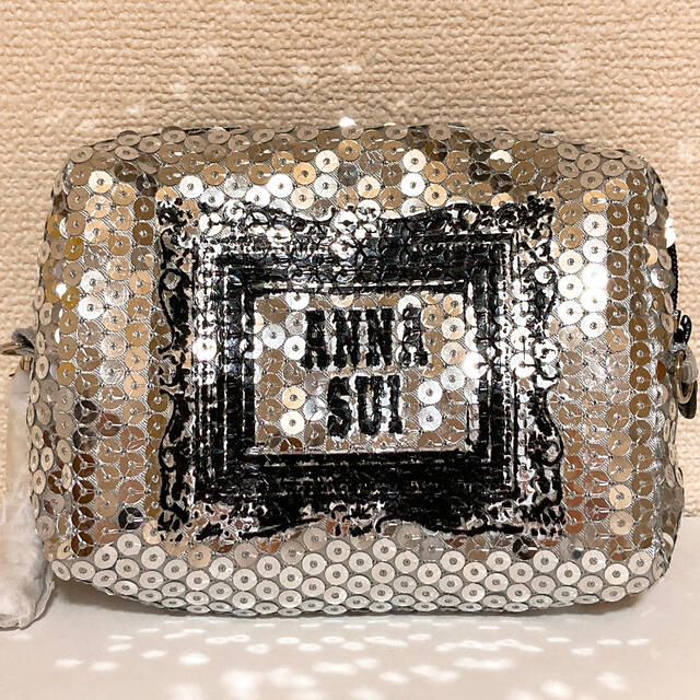 ANNA SUI(アナスイ)のアナスイ　スパンコールポーチ レディースのファッション小物(ポーチ)の商品写真