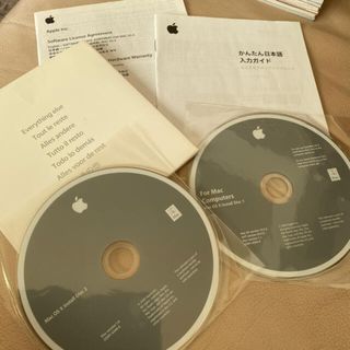 マック(Mac (Apple))のMac OS install disc 1 .2(PC周辺機器)