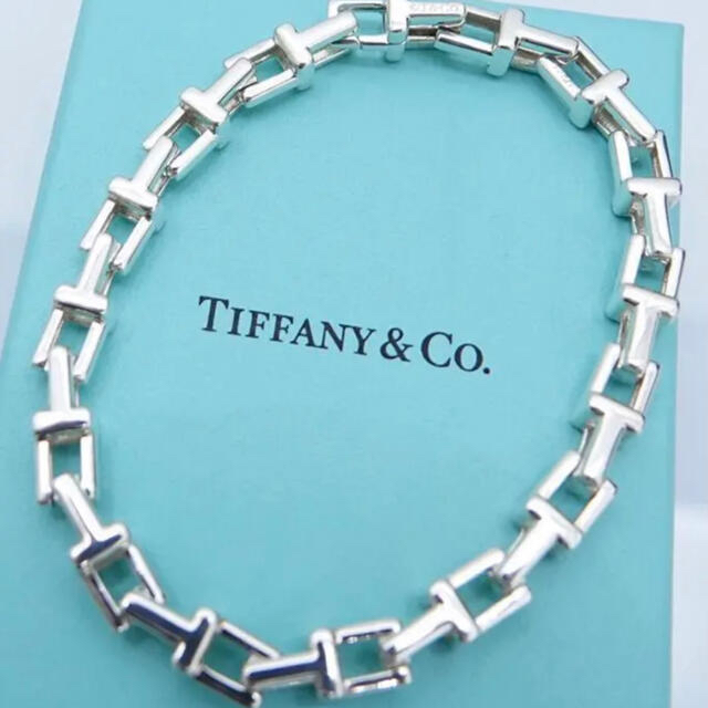 かおる様専用 Tiffany ティファニー Tチェーン ブレス 送料無料 28800