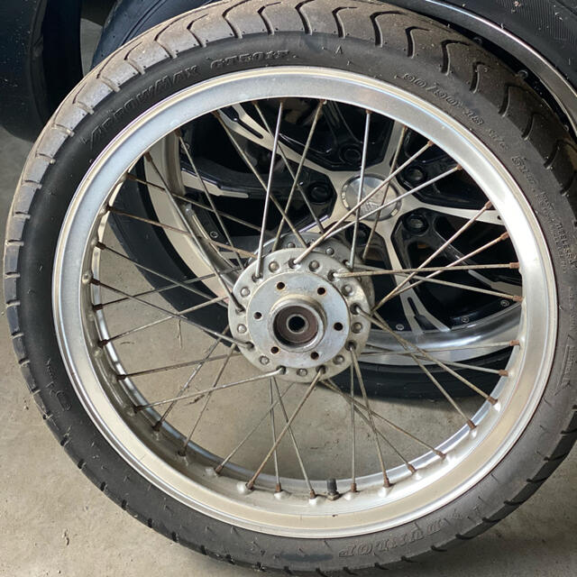 GS400スポークホイール(フロント)の通販 by アンパンマン's shop GS400スポークホイール(フロント)の通販 by アンパンマン's shop