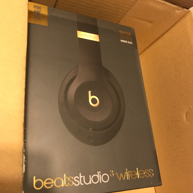 Beats by Dr Dre(ビーツバイドクタードレ)のBeats Studio3 Wireless ミッドナイトブラック スマホ/家電/カメラのオーディオ機器(ヘッドフォン/イヤフォン)の商品写真