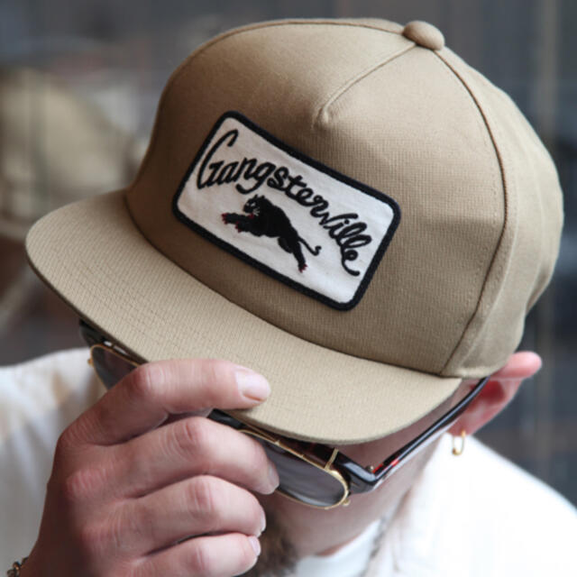 COOTIE(クーティー)のGANGSTERVILLE/ギャングスタービル コットンツイルキャップ メンズの帽子(キャップ)の商品写真