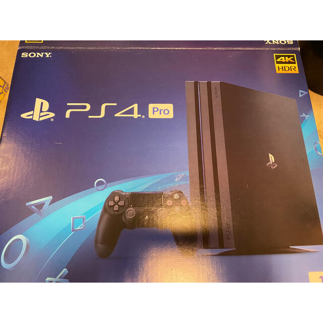 PlayStation4(プレイステーション4)のPS4 pro 1TB 中古 エンタメ/ホビーのゲームソフト/ゲーム機本体(家庭用ゲーム機本体)の商品写真