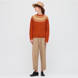 ザラ(ZARA)の★今期新品 完売品 紗栄子さん着用♡ ユニクロ イネス ３Ｄジャガードセーター(ニット/セーター)