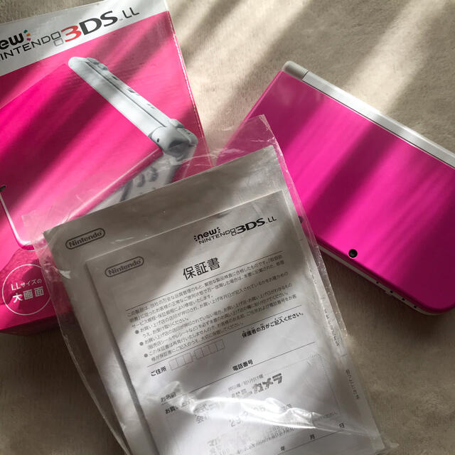 任天堂3DS LLピンク