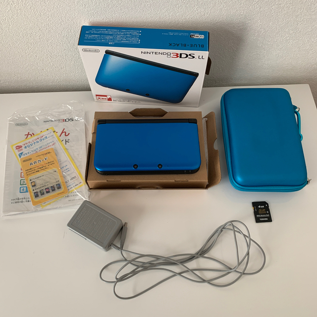 Nintendo 3DS LL 本体ブルー/ブラック&レッド/ブラック-eastgate.mk