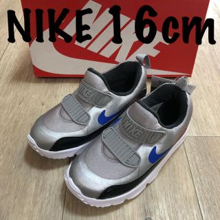 ナイキ(NIKE)の16 エアマックスタイニー キッズスニーカー 靴 シューズ スリッポン 子供(スニーカー)