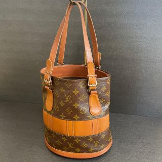 ルイヴィトン(LOUIS VUITTON)のルイヴィトン バケツ USA ショルダーバッグ バケット モノグラム(ショルダーバッグ)