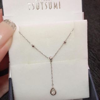 ジュエリーツツミ(JEWELRY TSUTSUMI)のめぇめぇ様専用。k18ホワイトゴールドダイヤモンドネックレス(ネックレス)