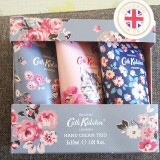 キャスキッドソン(Cath Kidston)のキャスキッドソン　ハンドクリームトリオ　新品(ハンドクリーム)