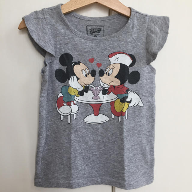 Old Navy(オールドネイビー)のフレアスリーブタンクトップ  2T キッズ/ベビー/マタニティのキッズ服女の子用(90cm~)(Tシャツ/カットソー)の商品写真