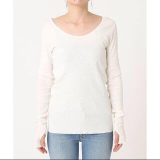 ドゥーズィエムクラス(DEUXIEME CLASSE)のAP STUDIO コットンウールカシミアTシャツ(カットソー(長袖/七分))