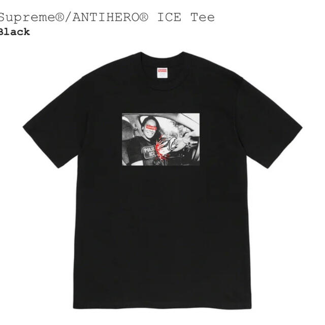 supreme antihero ice tee tシャツ  L
