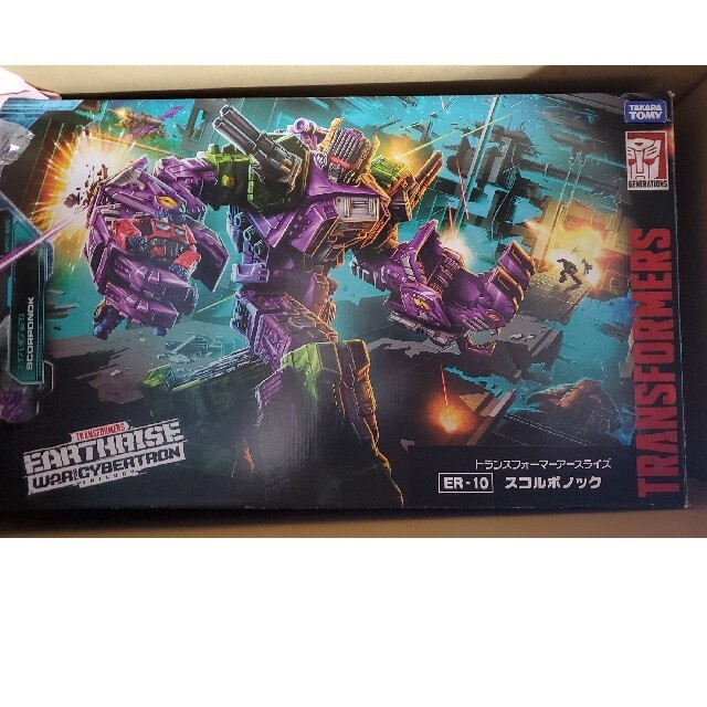 新品未開封 トランスフォーマーアースライズ ER-10 スコルポノック
