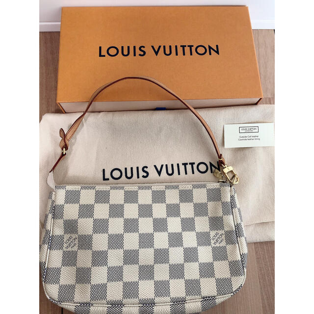 ルイ・ヴィトン LOUIS VUITTON ダミエ アズール ポーチ