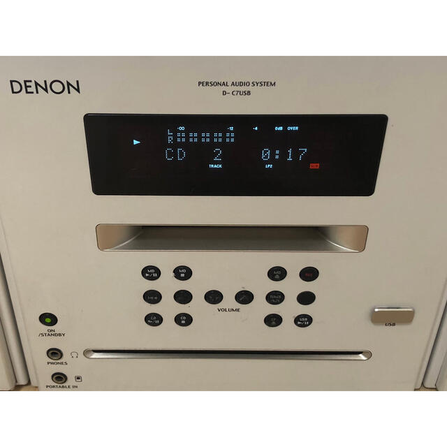 DENON(デノン)のDENON CD / MDミニ コンポ【送料無料】 スマホ/家電/カメラのオーディオ機器(その他)の商品写真