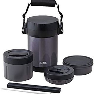 サーモス(THERMOS)のサーモス　THERMOS　ランチジャー　ミッドナイトブルー　保温　弁当箱(弁当用品)