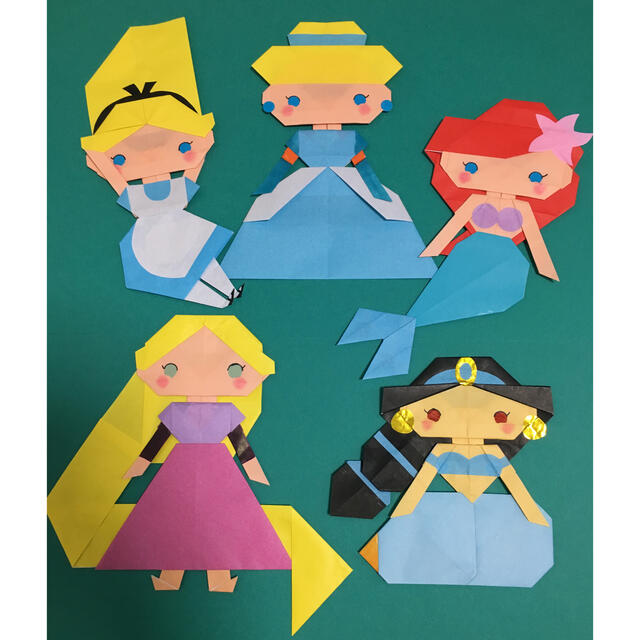 折り紙 壁面飾り プリンセス 5体セットの通販 By Sayanagi S Shop ラクマ 折り紙 壁面飾り プリンセス 5体セットの通販 By Sayanagi S Shop ラクマ