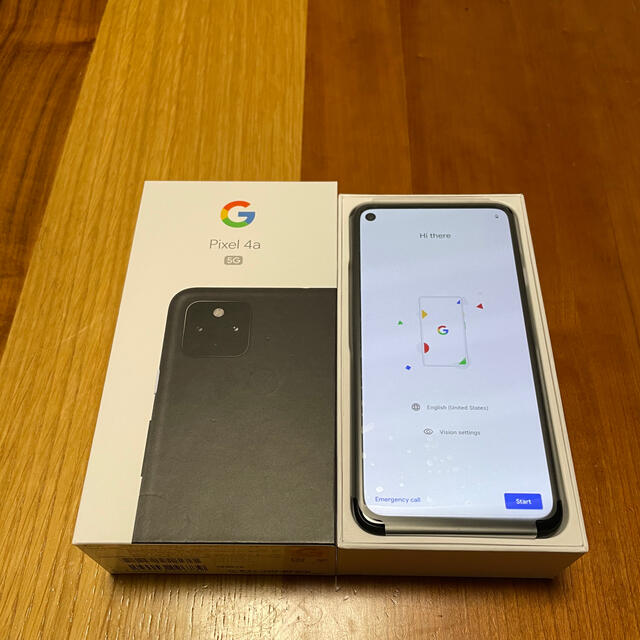 Pixel4a5G 未使用 simフリー オマケ付き - スマートフォン本体